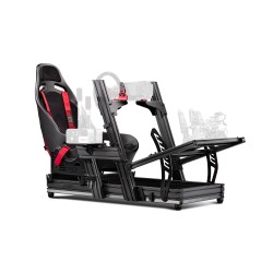 Next Level Racing F-GT Elite Cockpit Front & Side Mount Edition