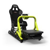 RSeat P1 Lime Green + Sparco EVO