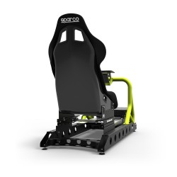 RSeat P1 Lime Green + Sparco EVO