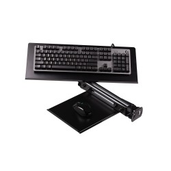 F-GT Elite Keyboard And Mouse Tray - Carbon Nkr&iacute;