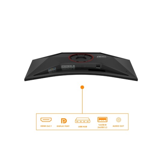 AOC CU34G4Z 34" Curved 1500R WLED 3440x1440@240Hz