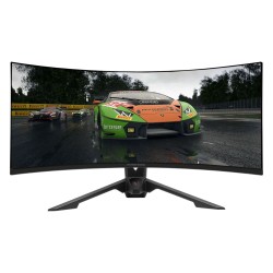 ASRock PG34WQ15R2B, 34" 3440 x 1440 UHD VA 1500 &Kappa;&alpha;&mu;&pi;ύ&lambda;&eta; @ 165 Hz