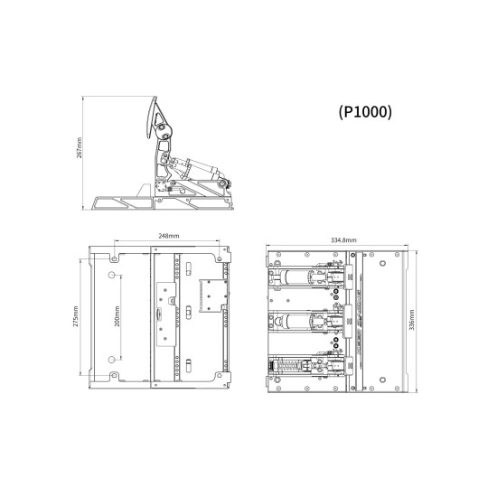 Simagic P1000 &pi;&epsilon;&tau;ά&lambda;&iota;&alpha;