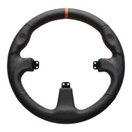 Asetek GT Rim - Round Black Leather &tau;&iota;&mu;ό&nu;&iota;
