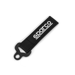 Sparco Δερμάτινη κλειδοθήκη - Μαύρο