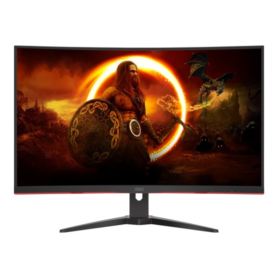AOC CQ32G2SE/BK 31.5" 2560x1440 UWQHD @ 165Hz &Omicron;&theta;ό&nu;&eta; &pi;&alpha;&iota;&chi;&nu;&iota;&delta;&iota;ώ&nu;