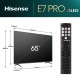 Hisense 75" E7NQ Pro, 4K Ultra HD 3840x2160, QLED, 144Hz