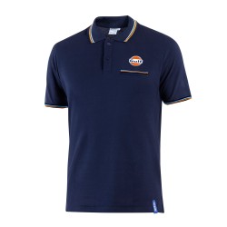 Gulf Polo Piquet Τσέπη - Ναυτικό Μπλε