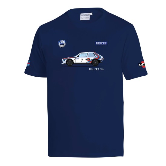 Φούτερ Lancia Delta S4 Martini Racing - Ναυτικό Μπλε