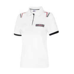 Γυναικείο Polo Martini Racing από Sparco - Λευκό