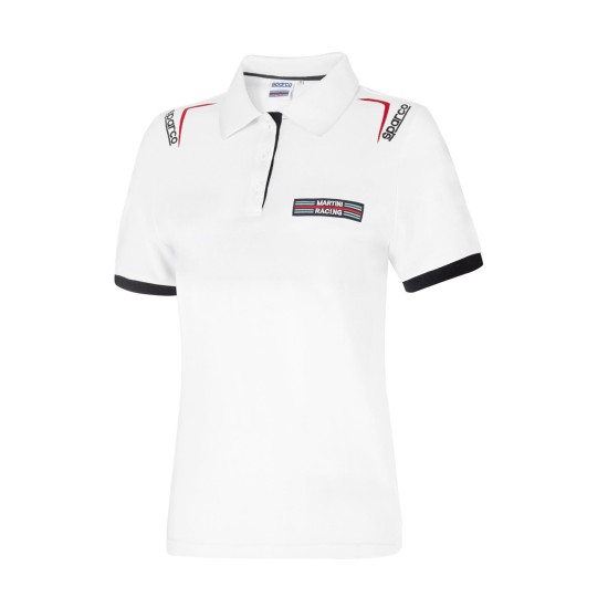 Γυναικείο Polo Martini Racing από Sparco - Λευκό
