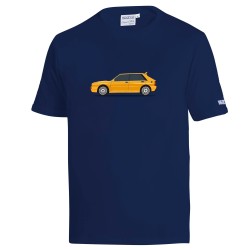 Lancia Delta HF T-Shirt - Ναυτικό Μπλε / Κίτρινο