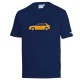 Lancia Delta HF T-Shirt - Ναυτικό Μπλε / Κίτρινο
