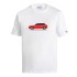 Lancia Delta HF T-Shirt - Λευκό / Κόκκινο