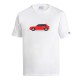 Lancia Delta HF T-Shirt - Λευκό / Κόκκινο