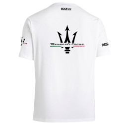 Maserati T-Shirt από Sparco - Λευκό