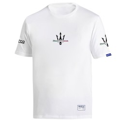 Maserati T-Shirt από Sparco - Λευκό