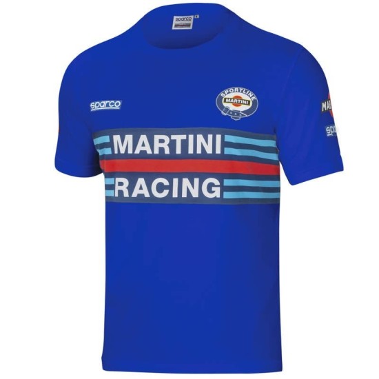 Sparco Martini Racing T-Shirt - Μπλε