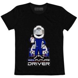 T-Shirt Future Racer από Sparco - Μαύρο