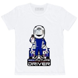 T-Shirt Future Racer από Sparco - Λευκό