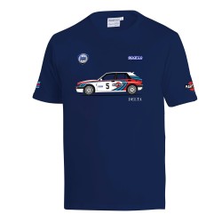 T-Shirt Lancia Delta Martini Racing - Ναυτικό Μπλε