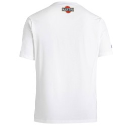 T-Shirt Martini Racing Big Logo - Λευκό