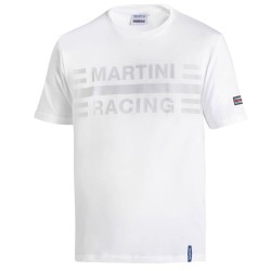 T-Shirt Martini Racing Big Logo - Λευκό