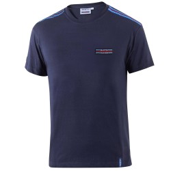T-Shirt Martini Racing Stripes - Ναυτικό Μπλε
