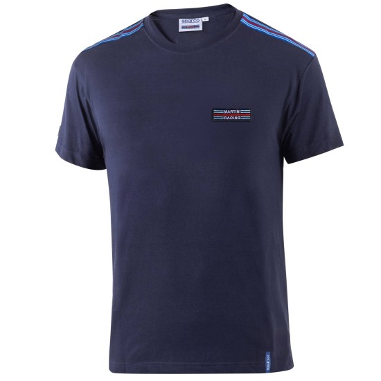 T-Shirt Martini Racing Stripes - Ναυτικό Μπλε