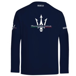 Μπλούζα Μακρυμάνικη Maserati - Ναυτικό Μπλε
