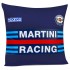 Μαξιλάρι από βαμβάκι Martini Racing Replica - Ναυτικό Μπλε