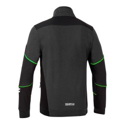 Sparco Full Zip Tech Alabama - Γκρι / Πράσινο