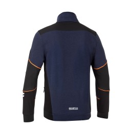 Sparco Full Zip Tech Alabama - Ναυτικό Μπλε / Πορτοκαλί