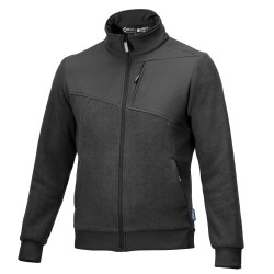 Sparco Grit Fleece Full Zip Crestone - Γκρι