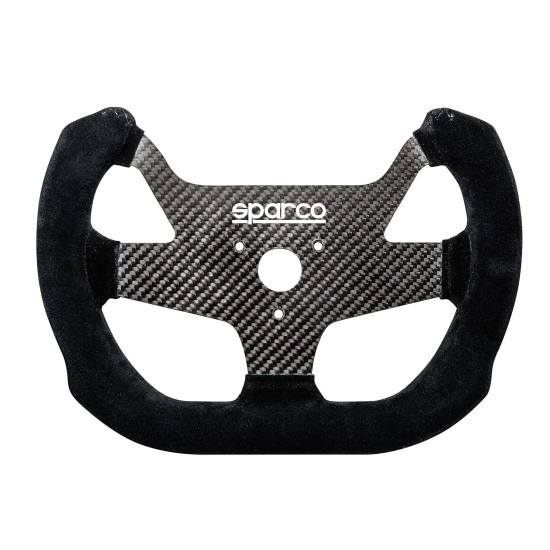 Sparco F-10C Carbon Suede Τιμόνι - Μαύρο
