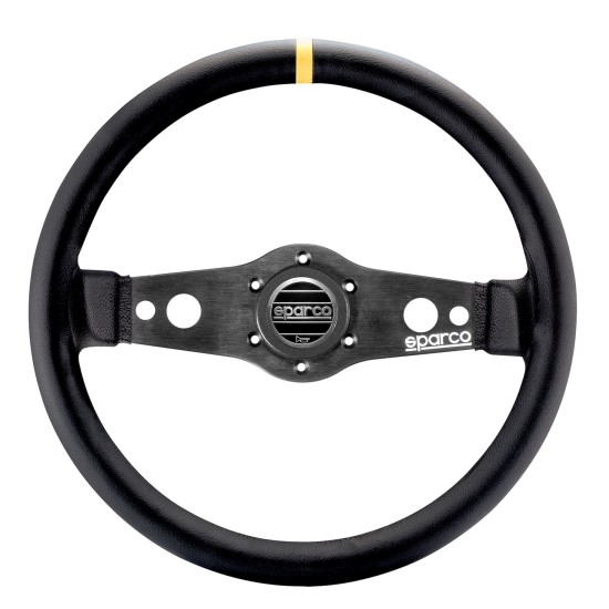 Sparco R215 Επίπεδα Δερμάτινα Τιμόνια