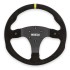 Sparco R330B Τιμόνι Σουέντ με Κουμπιά