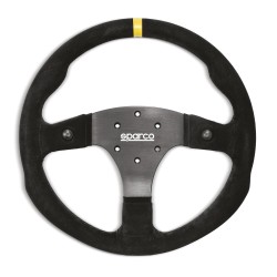 Sparco R350 σουέτ τιμόνι με κουμπιά
