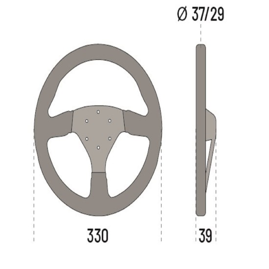 Sparco R383 Champion Τιμόνι